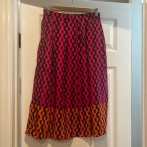 Hutch Aline print skirt